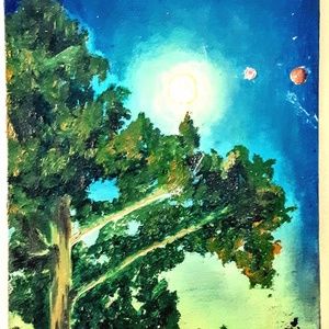 Full Moon Over Collier Park, San Diego, CA